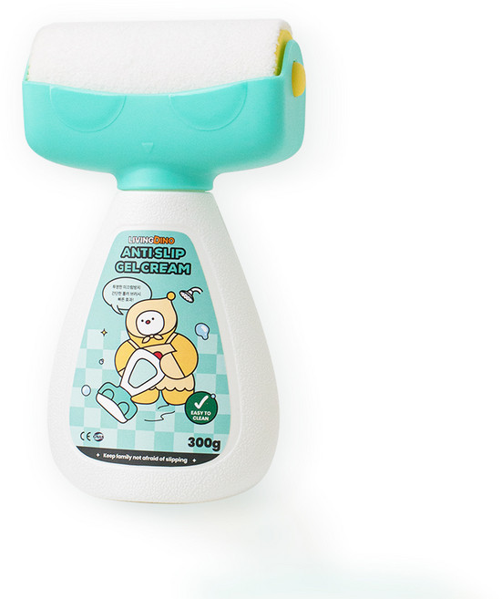 리빙디노 안티슬립 미끄럼방지 젤 크림 롤러형, 미끄럼방지젤, 1개