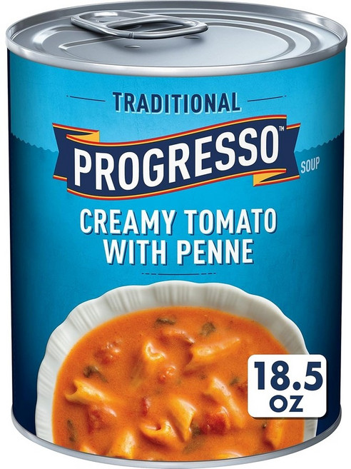 Progresso 크리미 토마토 펜네 스프 524g (캔수프), 1개