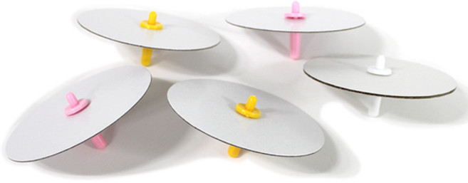 민속 놀이 종이팽이 5개 나무팽이 만들기, 1개