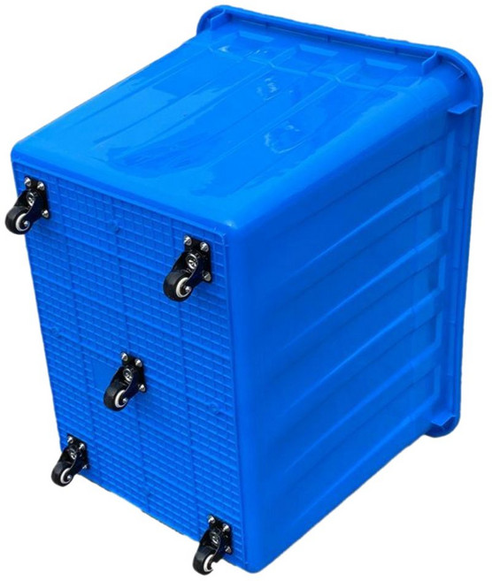 배추절임통 김치통 플라스틱 밀폐 용기 누름독 김장용 대형 물탱크 밀폐용기 황토 초대형 저장, 2. 레드, 3. 200형 - 폴리 우레탄 휠