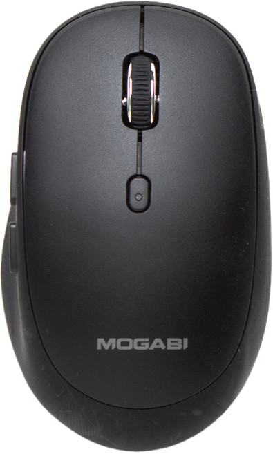 멀티페어링 블루투스 무선마우스 타블렛마우스 갤럭시탭마우스 아이패드마우스 노트북마우스, 블랙, MOG-2115