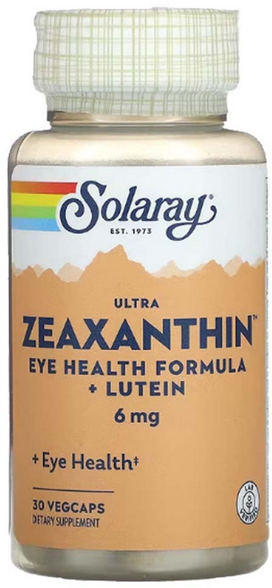 솔라레이 지아잔틴 제아잔틴 로즈마리마리골드추출물 30캡슐, 1개, 30정