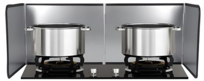 일상잡화 스테인레스 가스렌지 가림막, 1개