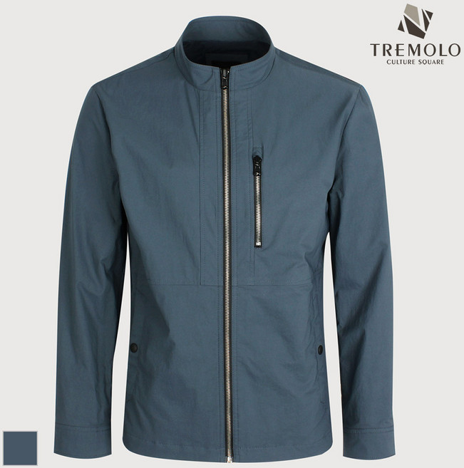 트레몰로 TREMOLO 평에리 나일론스판 점퍼._TRNCL3S1111