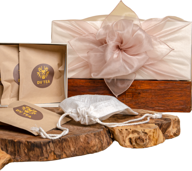 한방 녹용차 직접 달여먹는 DV TEA 차 선물세트 쇼핑백 포함, 1개