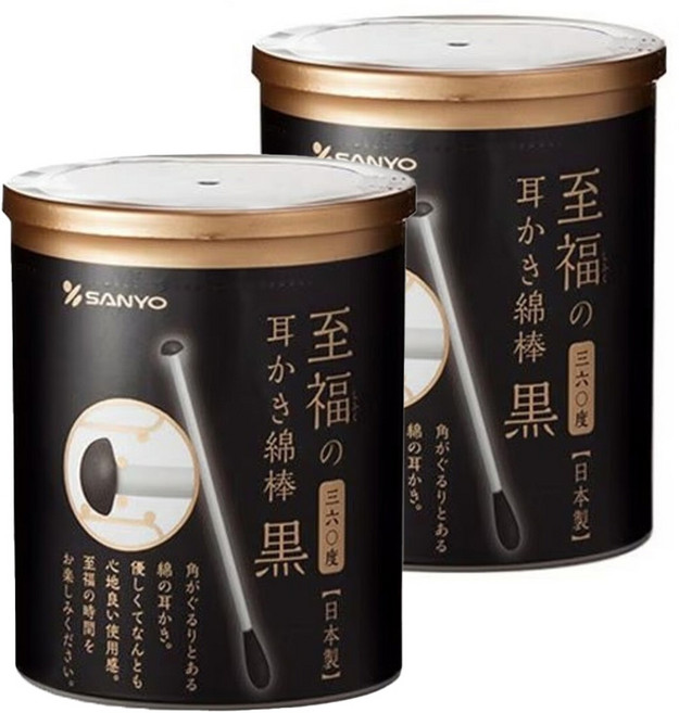 SANYO 산요 면봉, 2개, 100개입