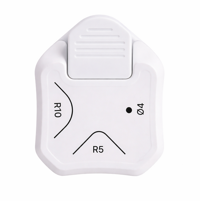 [데스크랩] 3in1 모서리 라운드 커터 펀칭기, 1개, 멀티