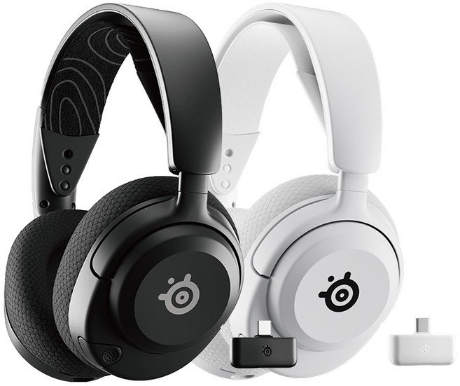 Steelseries 賽睿 Arctis Nova 5 無線耳機 快速充電 收放式麥克風 多平台相容 耳麥 耳機麥克風, 白色-XBOX版, 主商品+黑色耳機架