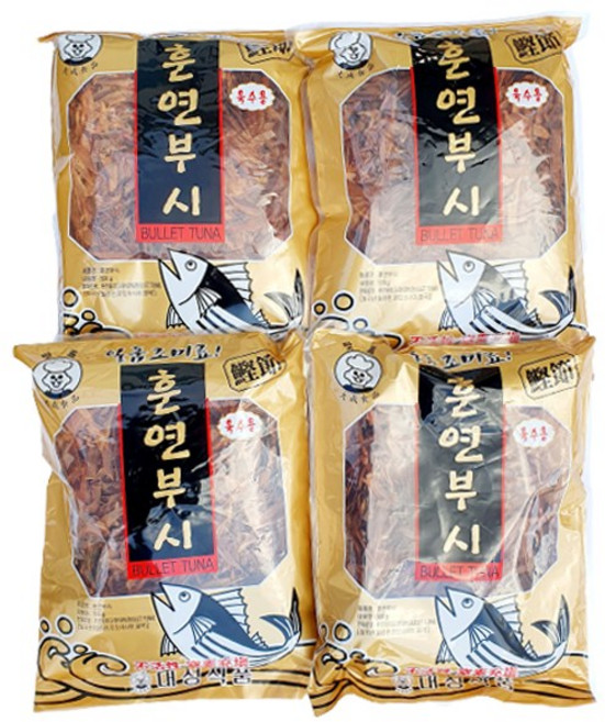 대성 가쓰오부시 훈연부시 500g 육수용 국물용 장국, 4개