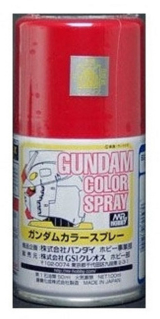 군제 SG04 건담컬러 락카 스프레이 MS 레드, SG04 MS 레드, 1개