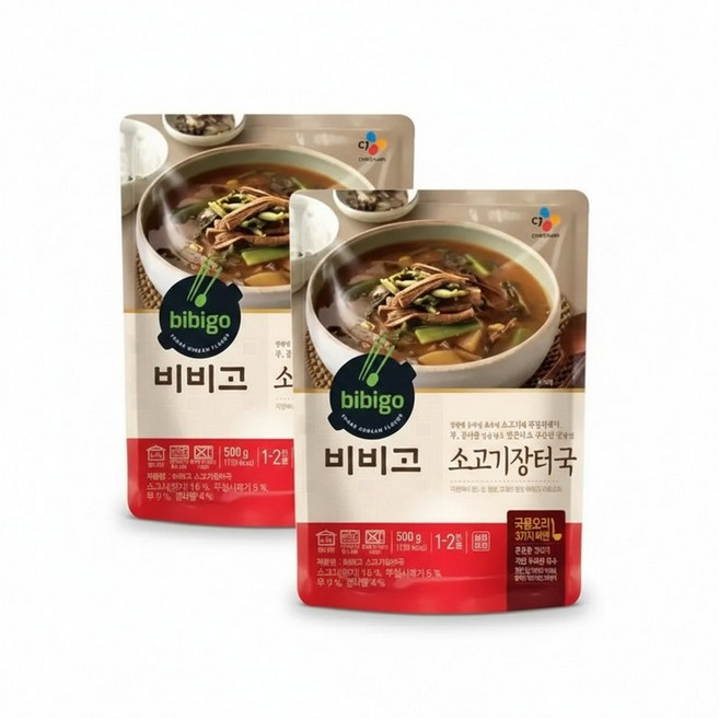 비비고 시래기듬뿍 장터국 500g 6개