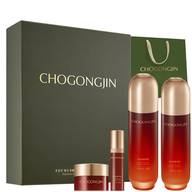 초공진 소생 탄력케어 에센셜 2종 기획세트, 1세트