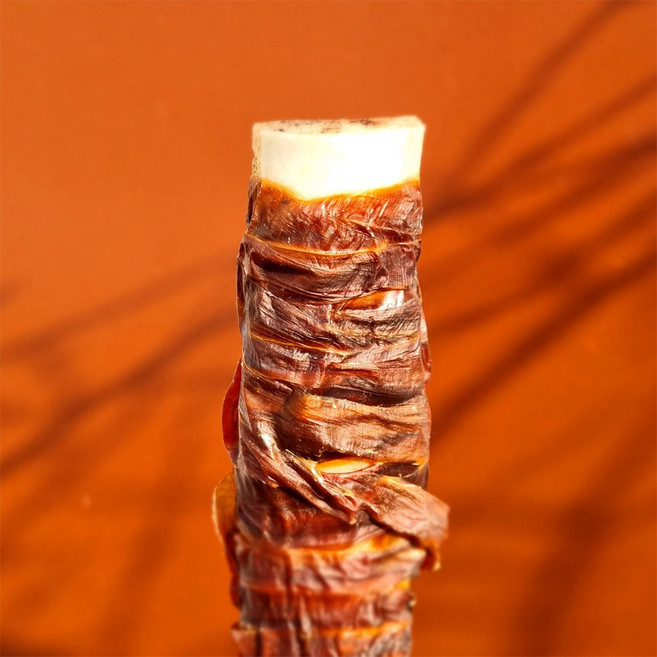 견점방 통갈비 소창말이 한우말이 치석제거 오래먹는 간식, 한우통뼈 소창말이M, 1개