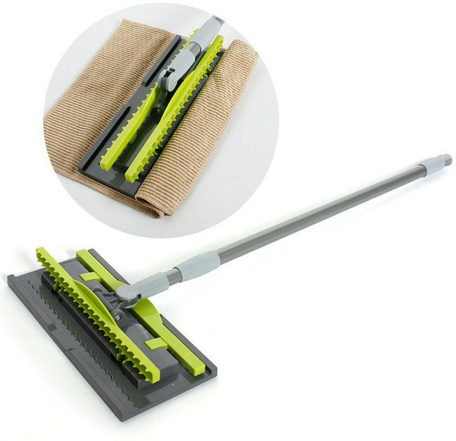 물걸레밀대 삼정 클래식 크린와이퍼 2단 청소밀대 밀대청소기 마대걸레 밀대 청소포 걸레 대걸레, 1