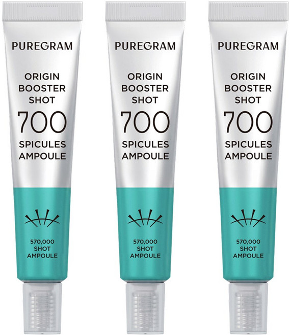 퓨어그램 오리진 니들 부스터샷 700앰플, 3개, 20ml