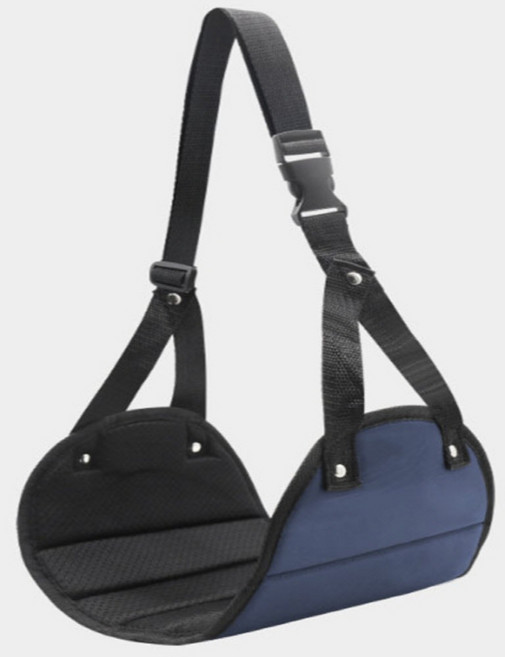 폴앤푸쉬 비행기 기내 발판 발걸이 비행기발걸이해먹, 비행기 발해먹