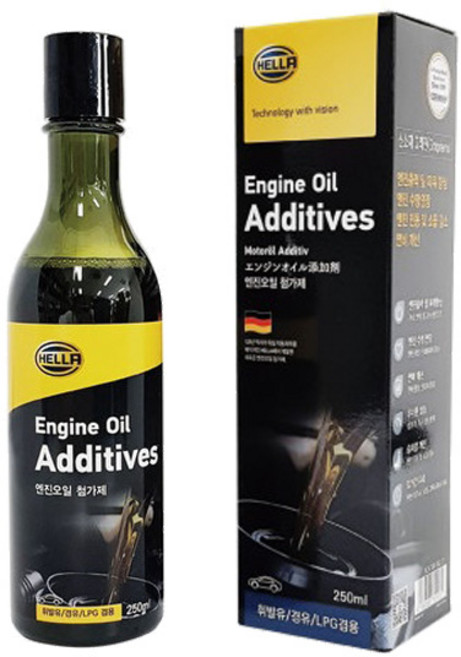 헬라 그래핀 ENGINE OIL 첨가제 250ml 휘발유 경유 LPG 전체사용, 1개