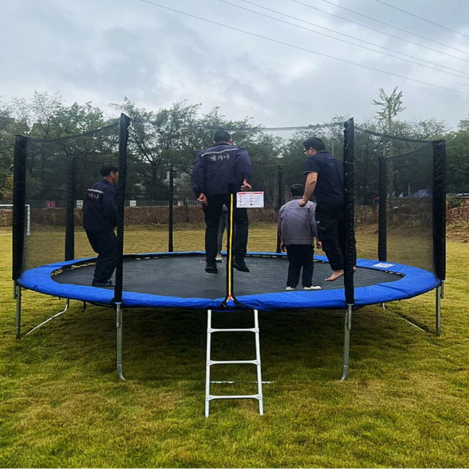 엘가나 대형 트램펄린 트램폴린 야외 점핑 다이어트 방방이