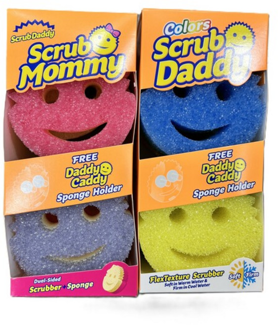 스크럽대디 대디캐디 설거지용 스펀지, 1개, 6개입