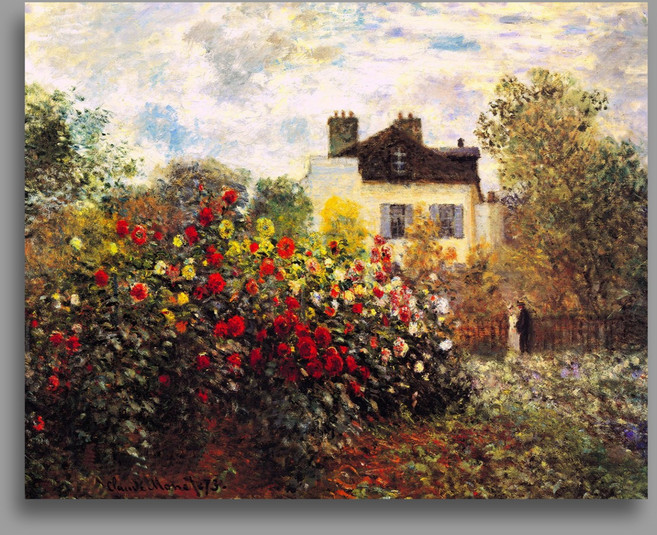 세잔느화실 [캔버스액자]모네-예술가의정원