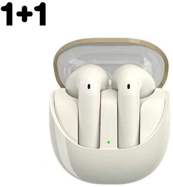 무선 블루투스 이어폰 투명케이스형 스포츠 게임용 고품질 8시간 배터리, 블랙, 단일 모델