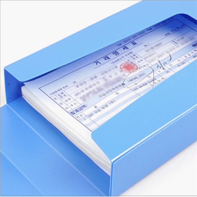 랄라지니 A5 영수증 명세서 정리 파일 덮개형파일