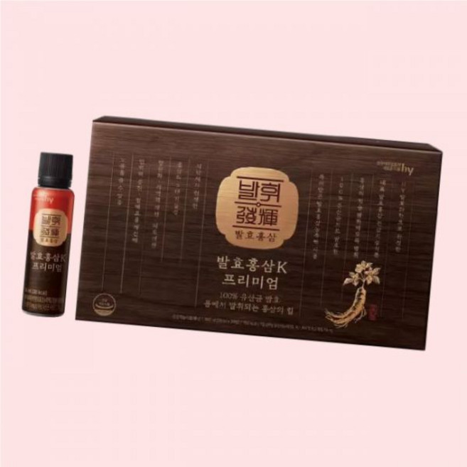 발휘 발효홍삼 K 프리미엄샷 50ml 30개입 한국야쿠르트hy 4452602, [발휘] 발효홍삼 K 프리미엄샷 50ml 30개입 한국