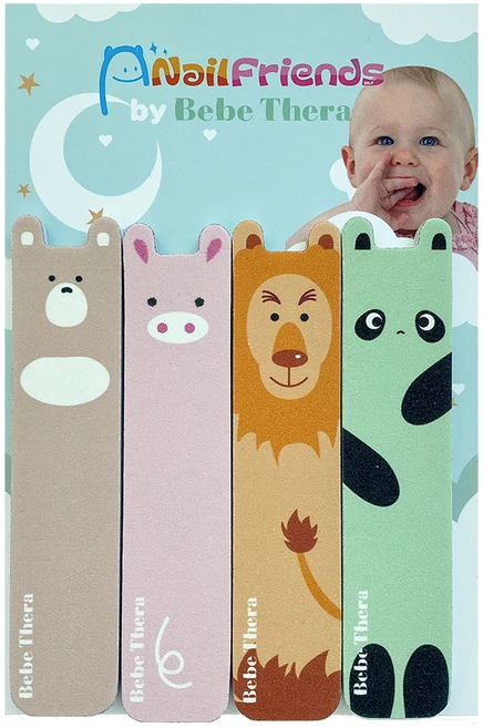 네일프렌즈 바이 베베테라 신생아 영유아 베이비 네일트리머 손톱갈이 아기 손톱 파일 1세트 4P, 세트 - 쿠팡