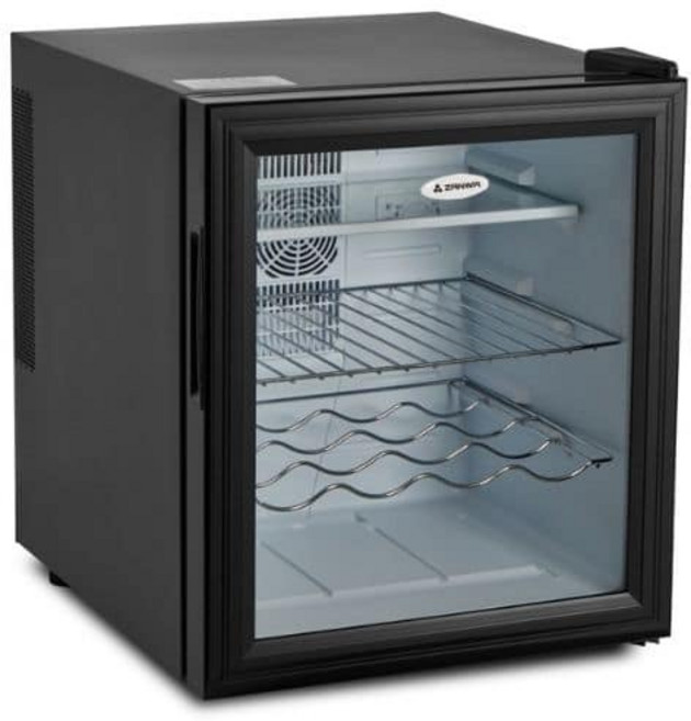 A-Q小家電 ZANWA 46公升晶華電子雙核變頻冰箱 小冰箱/冷藏箱 白色, 白色/內膽(內裝), 黑/內膽(白), ZW-46(W)