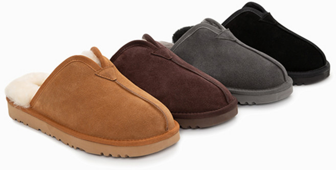 남성 프리미엄 메이슨 방수 양털슬리퍼 어그슬리퍼 4컬러 OB687 호주정품 실내실외 생활방수, S (250-255), 블랙