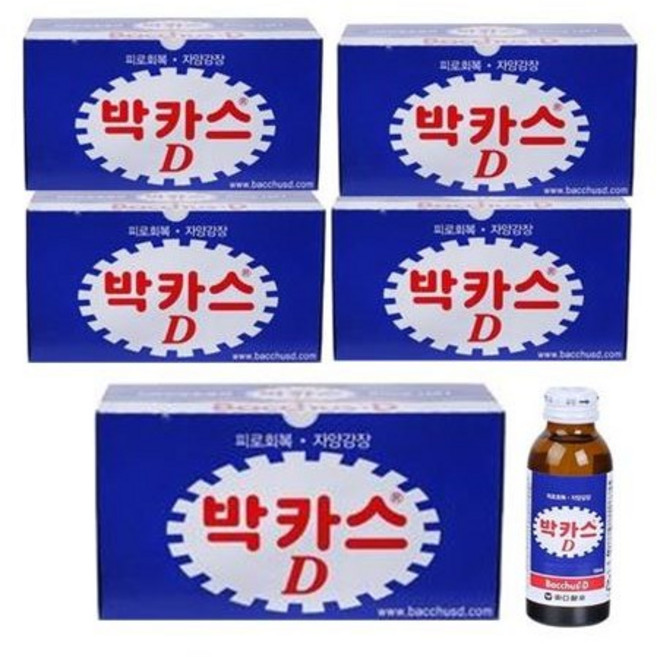 박카스 D, 100ml, 70개