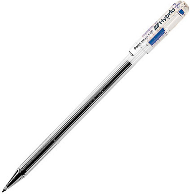 Pentel 飛龍 K105 Hybrid 中性筆 0.5mm, 藍, 1個