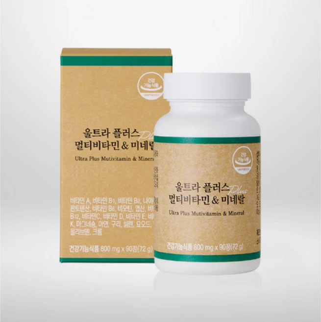 여에스더 종합비타민 울트라 파이토케미칼 미네랄 HD 성인 어린이 에스더 멀티비타민, 1개, 90정 - 쿠팡