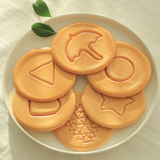 이소당 이소네 전통방식 원조 수제 게임용 달고나 오징어게임, 5개, 24g