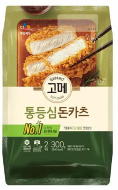 cj 고메 통등심돈카츠 300g 2개