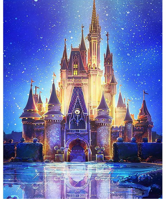 캔버스형 톡톡보석십자수 / 별자리 기타시리즈 / 3+1 비즈보관함증정, 1개