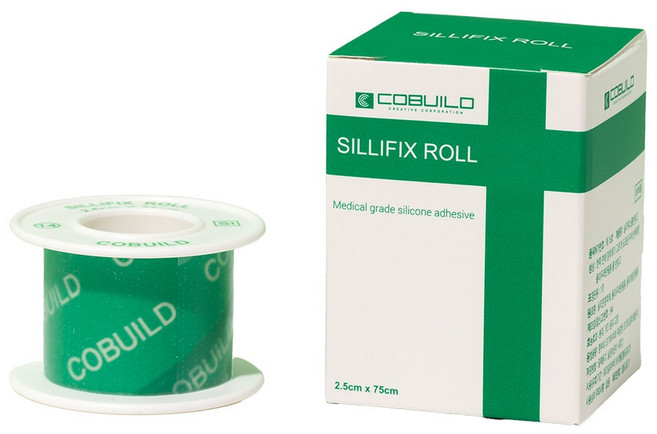 실리픽스롤 의료용 실리콘 반창고 테이프, 1박스, 1개입