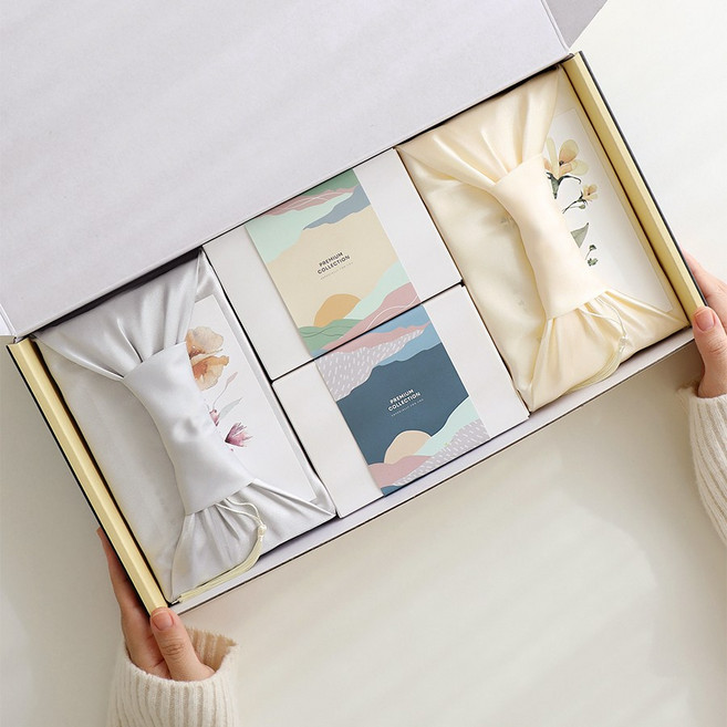 호두정과 선물세트 수제 호두강정 꿀 소금 세트 답례품 결혼식 돌잔치 개업 승진 퇴사 집들이 시그니처 4P, 1세트, 세트색상단일