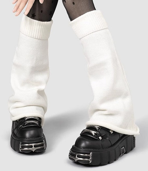 와와부 스트라이프 레그워머 다리토시