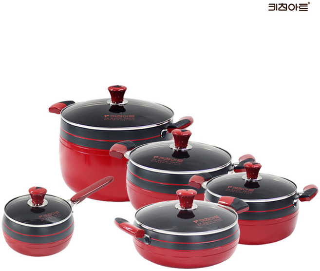 키친아트 신비 경질 냄비세트 5종(편수18+양수20+24+전골24+곰솥28) 경질냄비, 단품, 1개