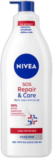 니베아 바디로션 SOS 케어, 400ml, 1개