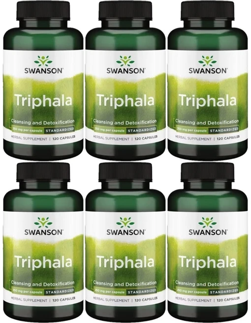 스완슨 트리팔라 250mg, 120정, 6팩 - 쿠팡