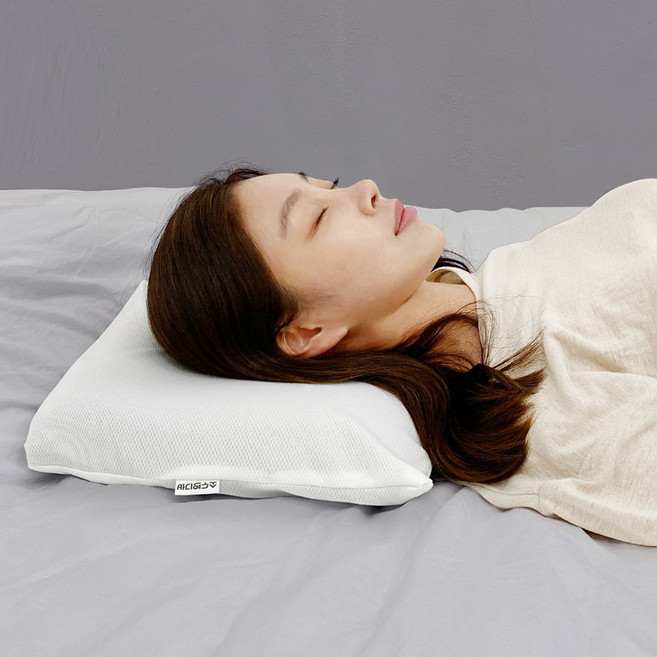 바디연구소 스르륵베개 숙면 인생베개 일년내내 뽀송뽀송 낮은 빨아쓰는, 스르륵베개 ver2 쿨그레이, 1개, 에어로쿨 쿨그레이