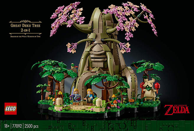 레고 77092 젤다의 전설 데크나무 2 in 1, 1개
