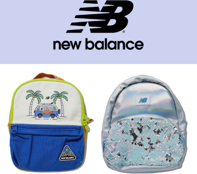 [100%정품/빠른출고] 뉴발란스 아동용 백팩 2종 택1 아동남녀공용 초등학생 가방
