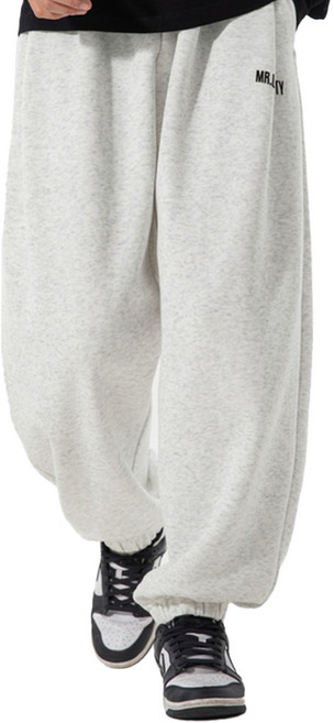 HANYO 남성 와이드핏 트레이닝 조거 팬츠 운동 바지