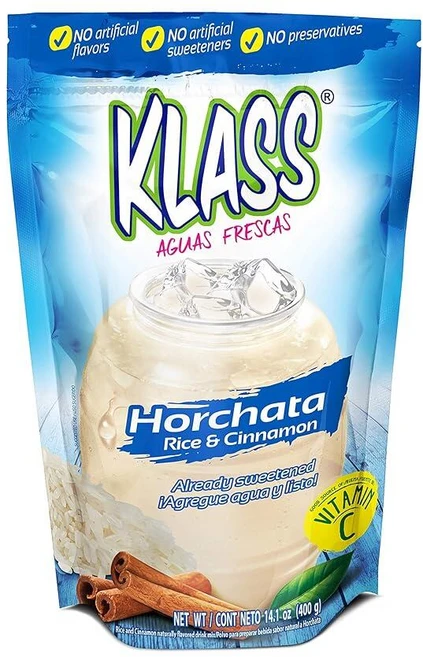 KLASS Horchata 인스턴트 드링크 믹스 399.7g(14.5온스), KLASS Horchata 인스턴트 드링크 믹스, 39, 1개 - 쿠팡