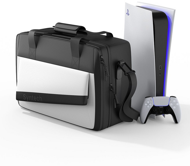 PS5 가방 신테크 올인원 캐링케이스 프로 슬림 PS4호환, 1개