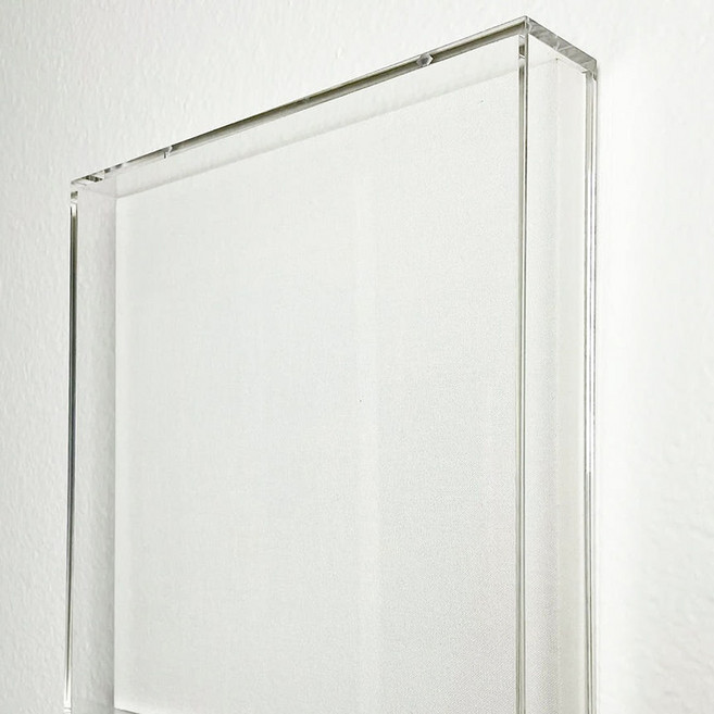 세잔느화실 아크릴 관액자 원목 캔버스액자 사진 캘리그라피 보관액자 인테리어, 01.아크릴뚜껑만