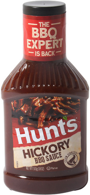 헌트 히코리향 바베큐소스, 510g, 1개